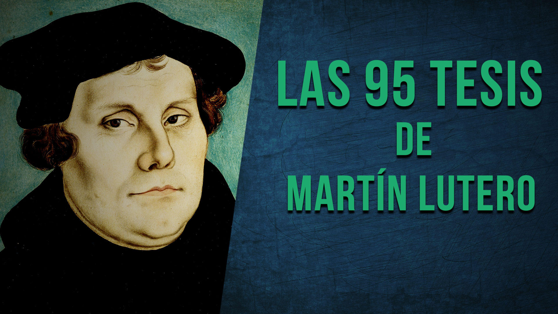 esconder Despertar Desgracia Las 95 Tesis de Martín Lutero - Cruz Y Salvación